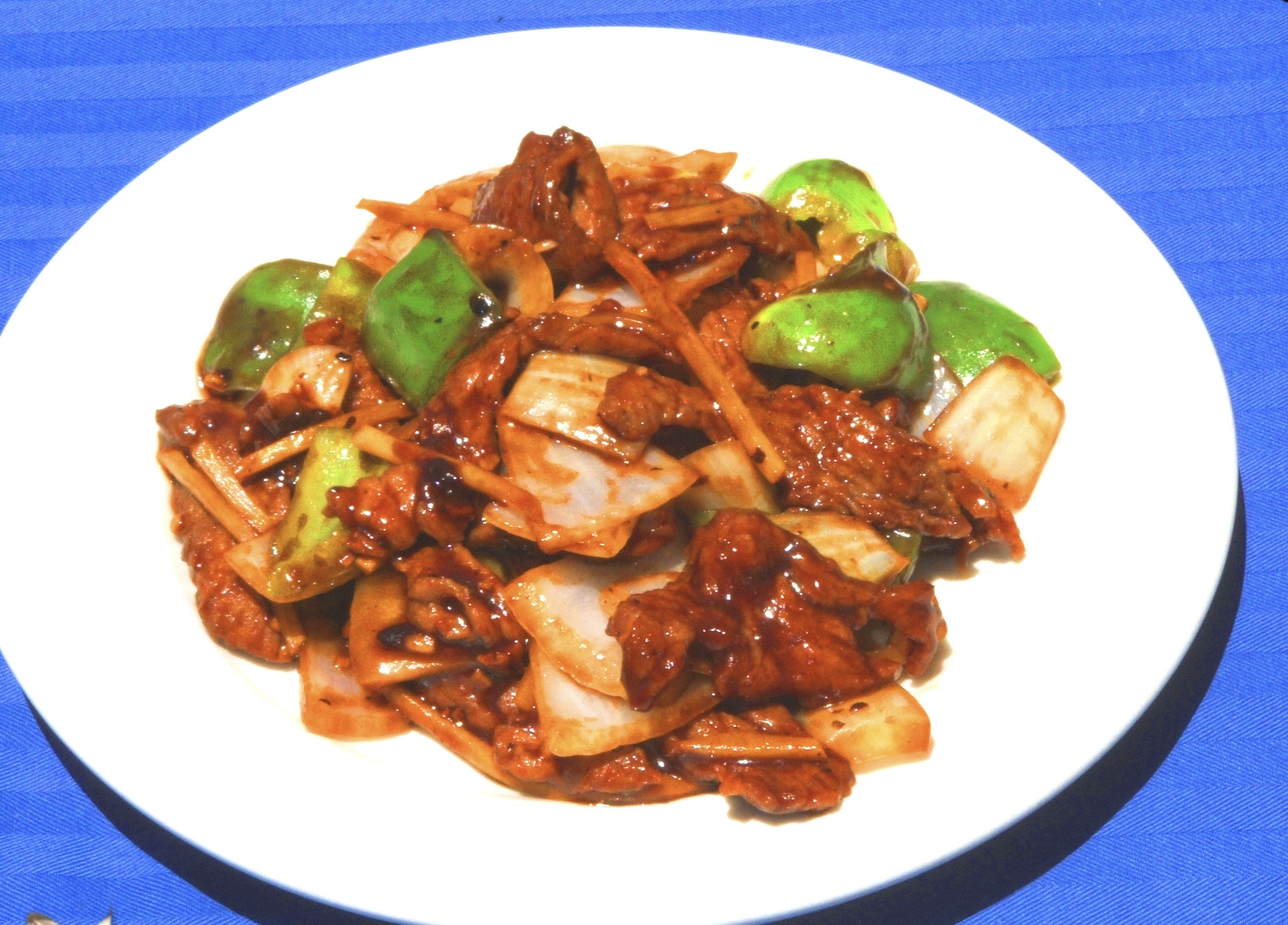 Order 45. Pepper Steak food online from First Chinese Express store, Lemon Grove on bringmethat.com
