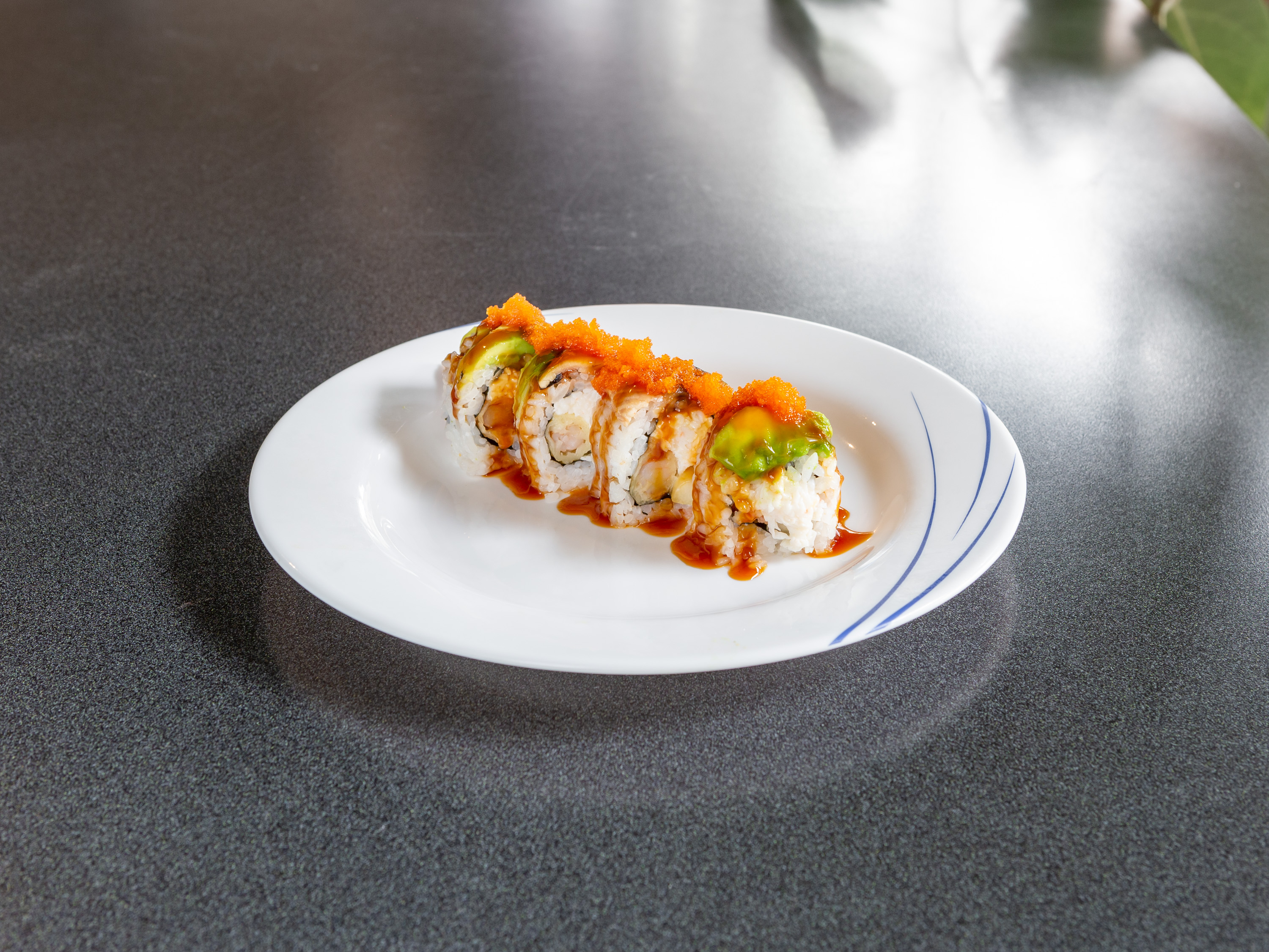 Order Dragon Roll food online from Sushi Train store, Tualatin on bringmethat.com