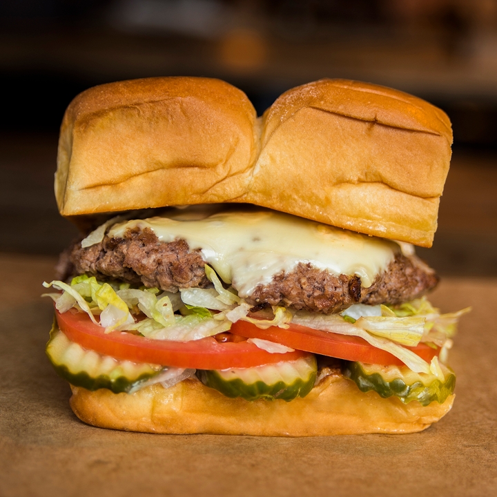 Order CHEESEBURGER food online from Dog Haus store, Canoga Park on bringmethat.com