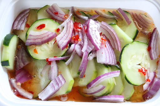 Order Cucumber Salad food online from Thai House Express On Castro store, San Francisco on bringmethat.com