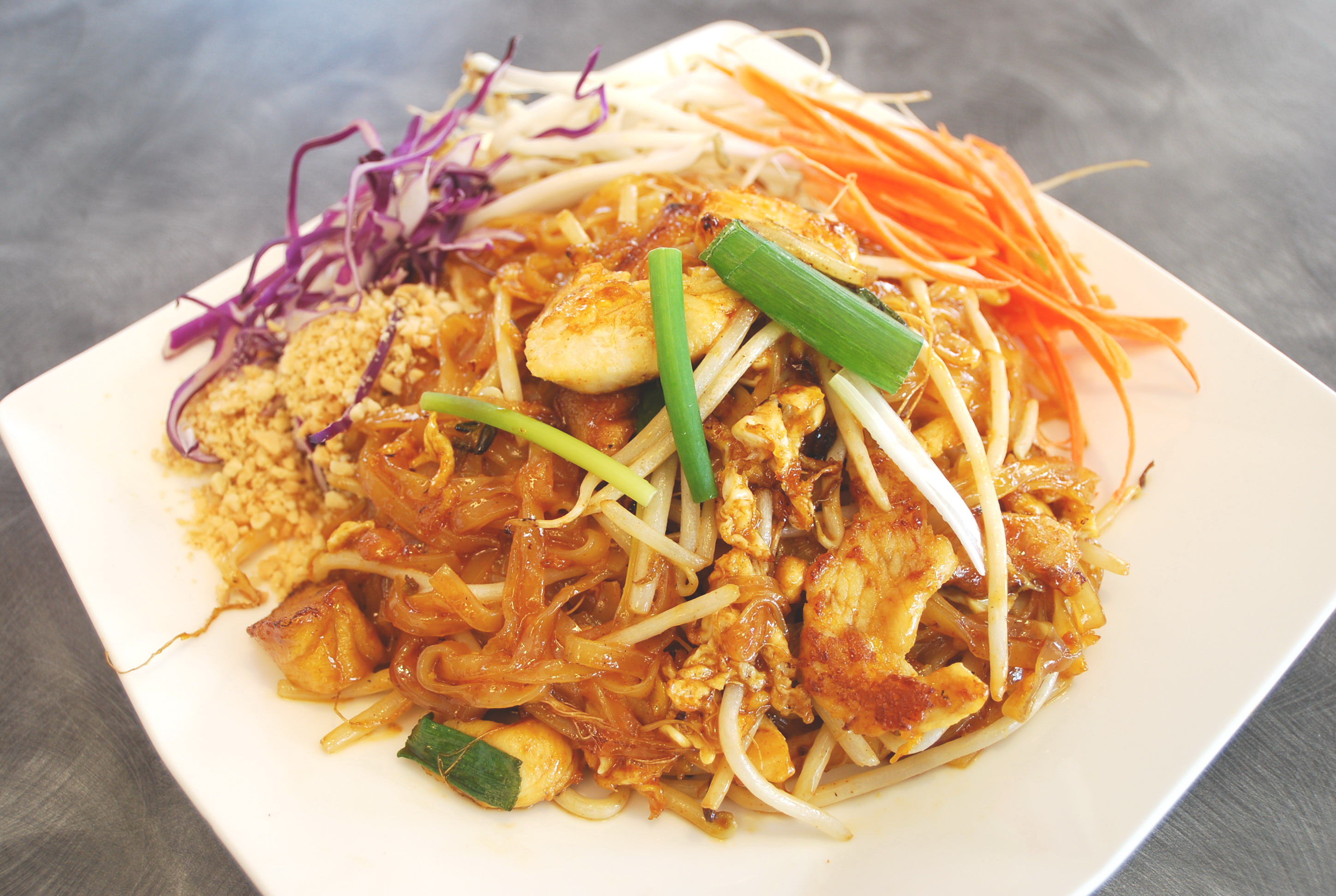 Order 40. Pad Thai food online from Somboon Thai Food store, Santa Ana on bringmethat.com