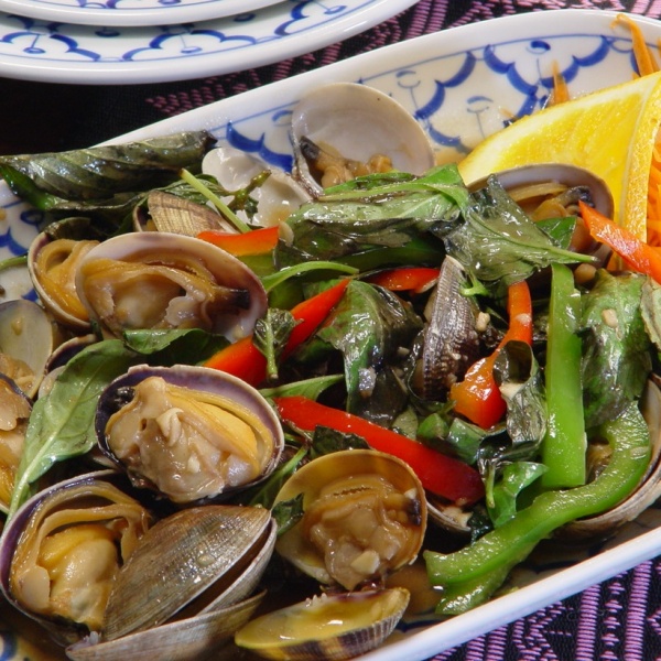 Order Thai Spices Clams food online from Thai Chili Restaurant store, Kent on bringmethat.com