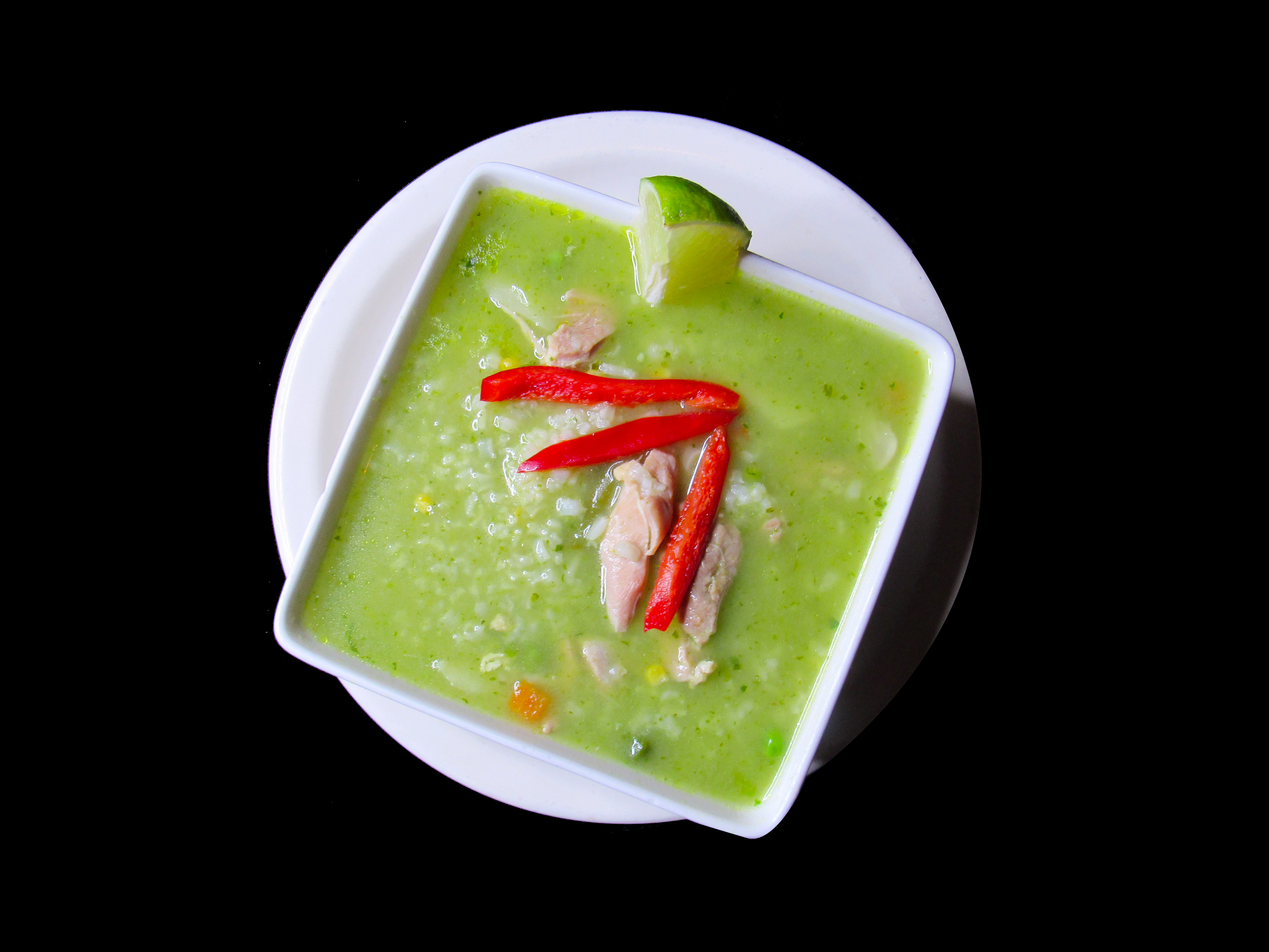 Order Large Aguadito Soup food online from El Pollo Inka store, Gardena on bringmethat.com