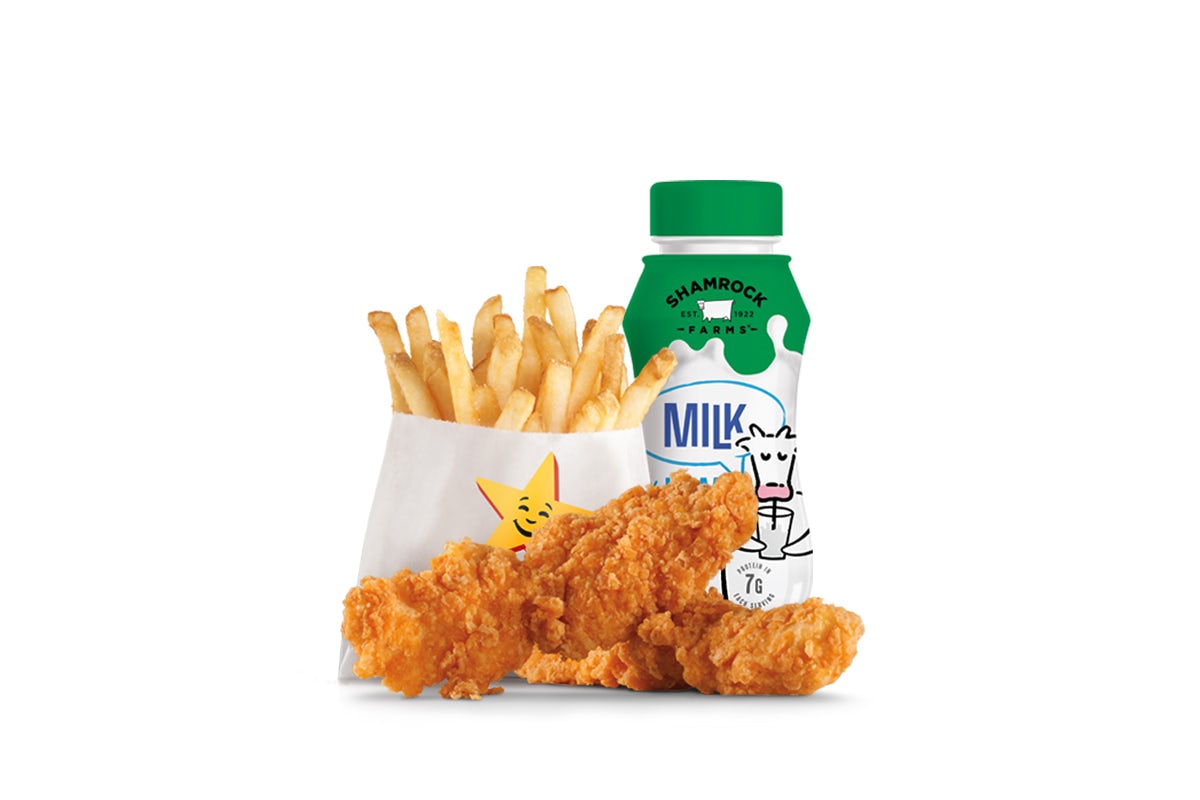 Order 2-piece Chicken Tender Kid's Meal food online from Carl's Jr. store, Los Angeles on bringmethat.com