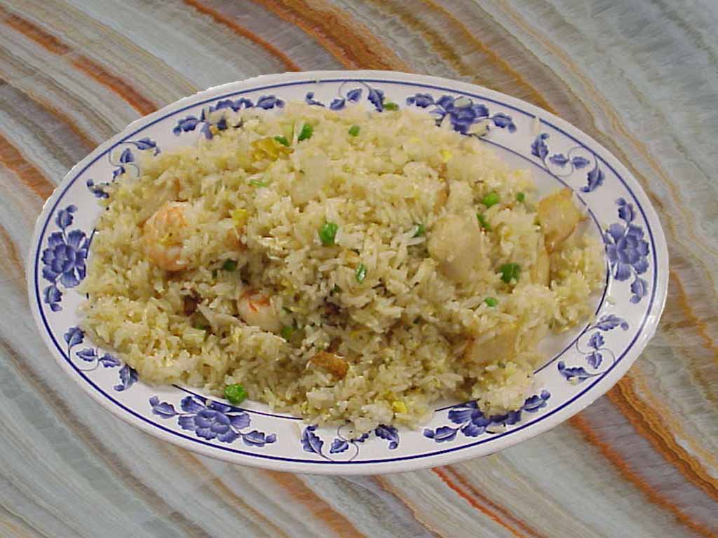 Order 752. Seafood Fired Rice food online from San Sun store, San Francisco on bringmethat.com