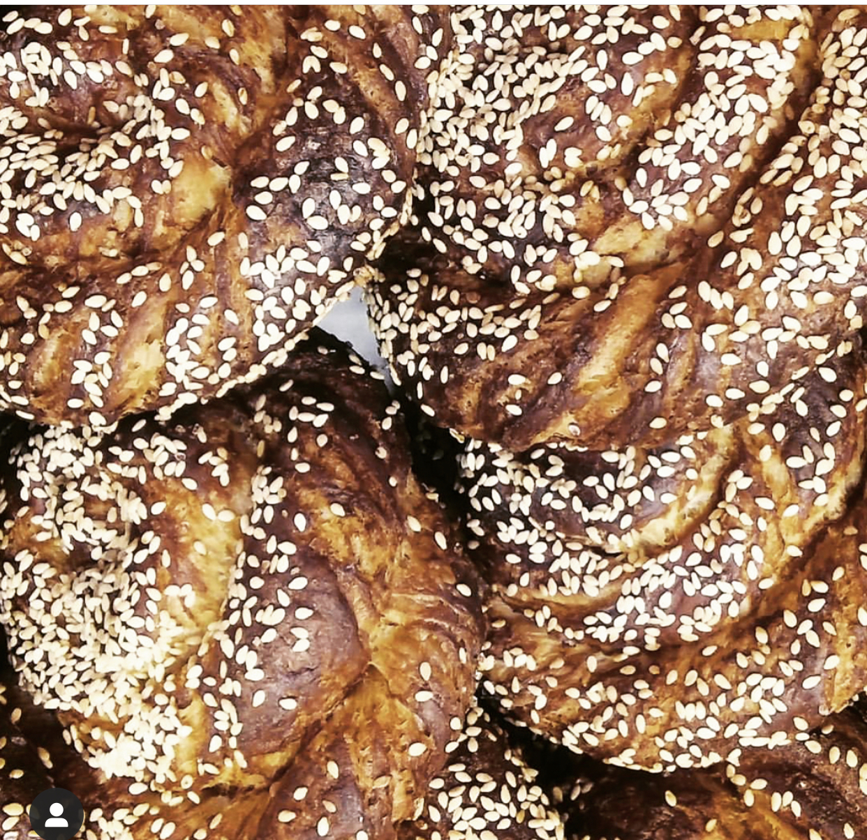 Order Pretzel Croissant Pastry- All Crumbs Bakery food online from Sip Coffee store, Toledo on bringmethat.com