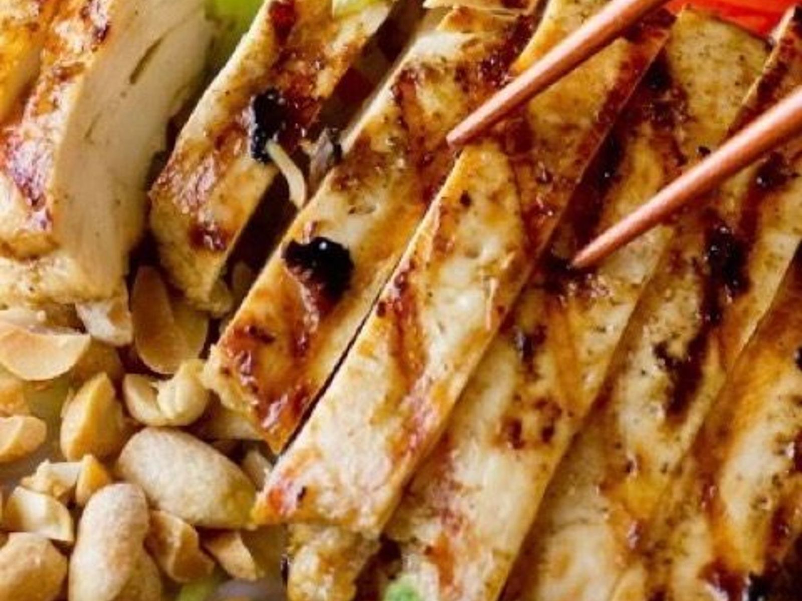 Order C2. Grilled Chicken Rice Plate food online from Pho-Nomenal store, Colorado Springs on bringmethat.com