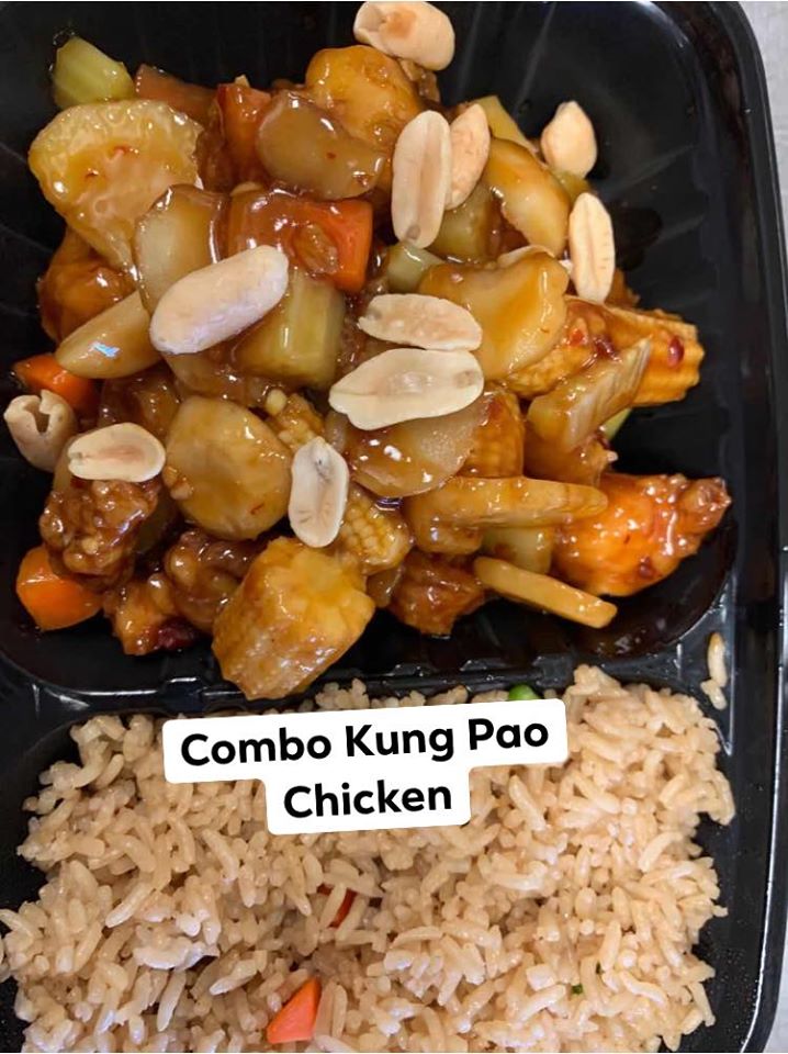 Order L21. Kung Po Chicken food online from Rice King Chinese Restaurant store, Toledo on bringmethat.com