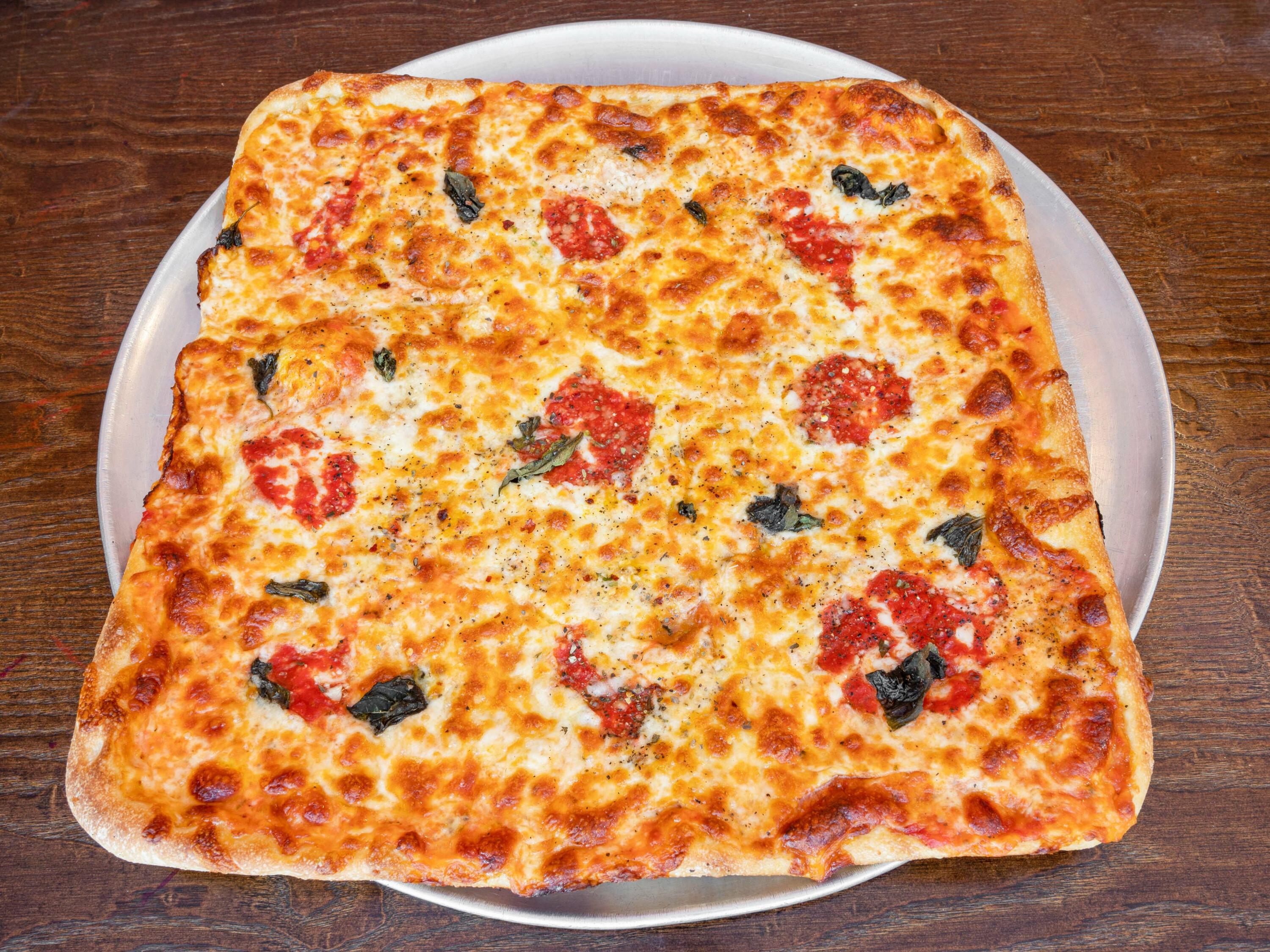 Order Cheese Grandma Pizza food online from Primo Pizza store, Wayne on bringmethat.com