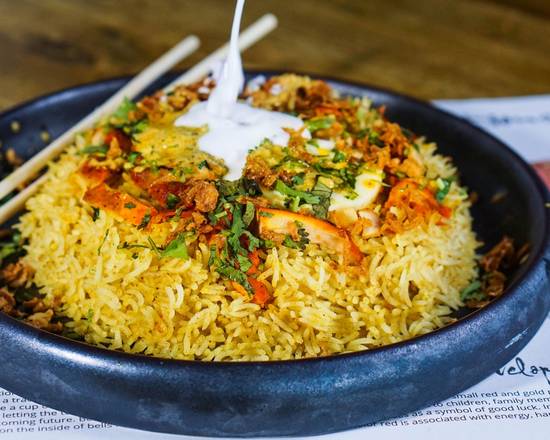 Order Chicken Biryani food online from Inchin Bamboo Garden store, North Olmsted on bringmethat.com