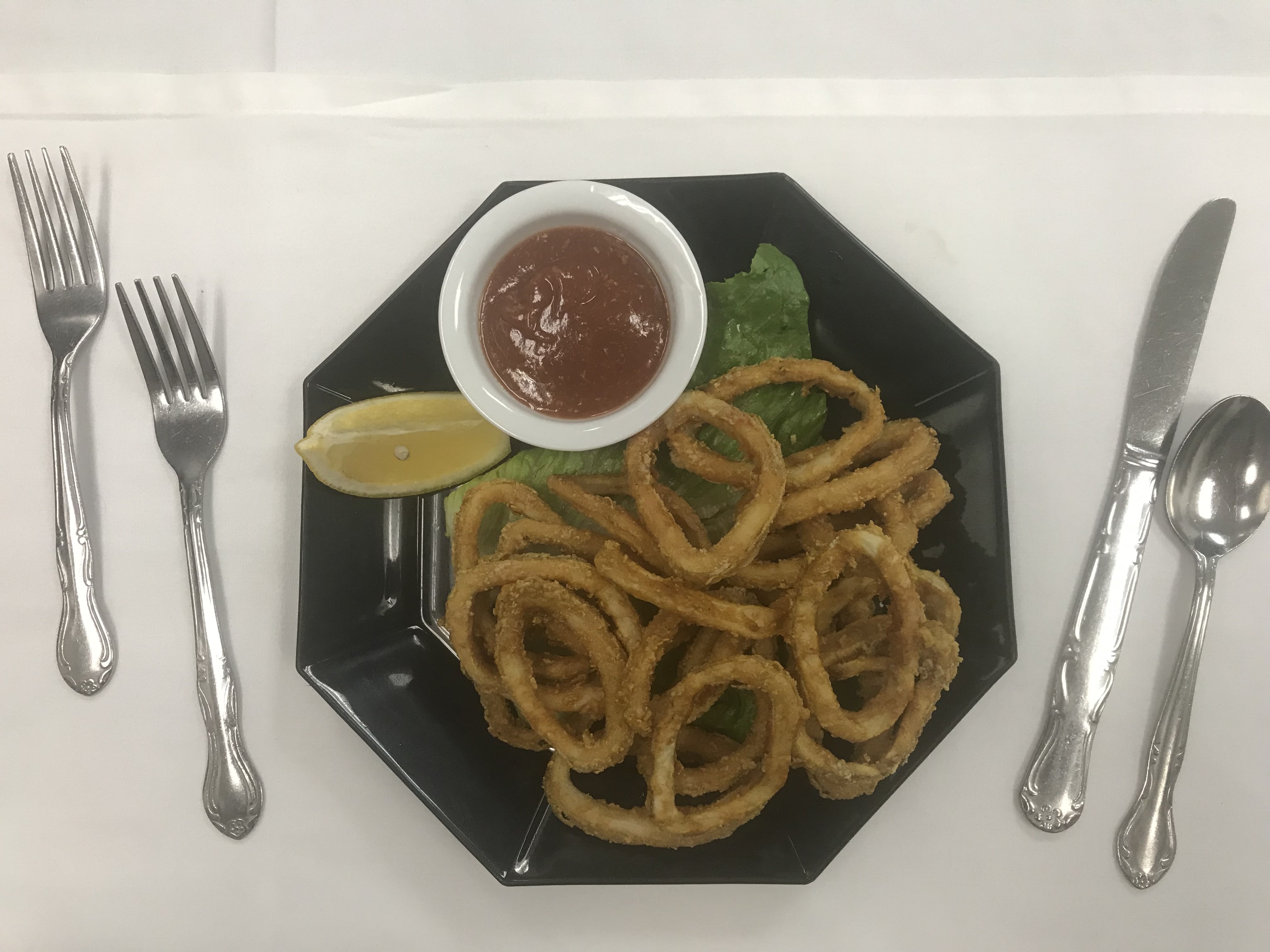 Order Calamari Rings food online from Chateau Chang store, Victorville on bringmethat.com