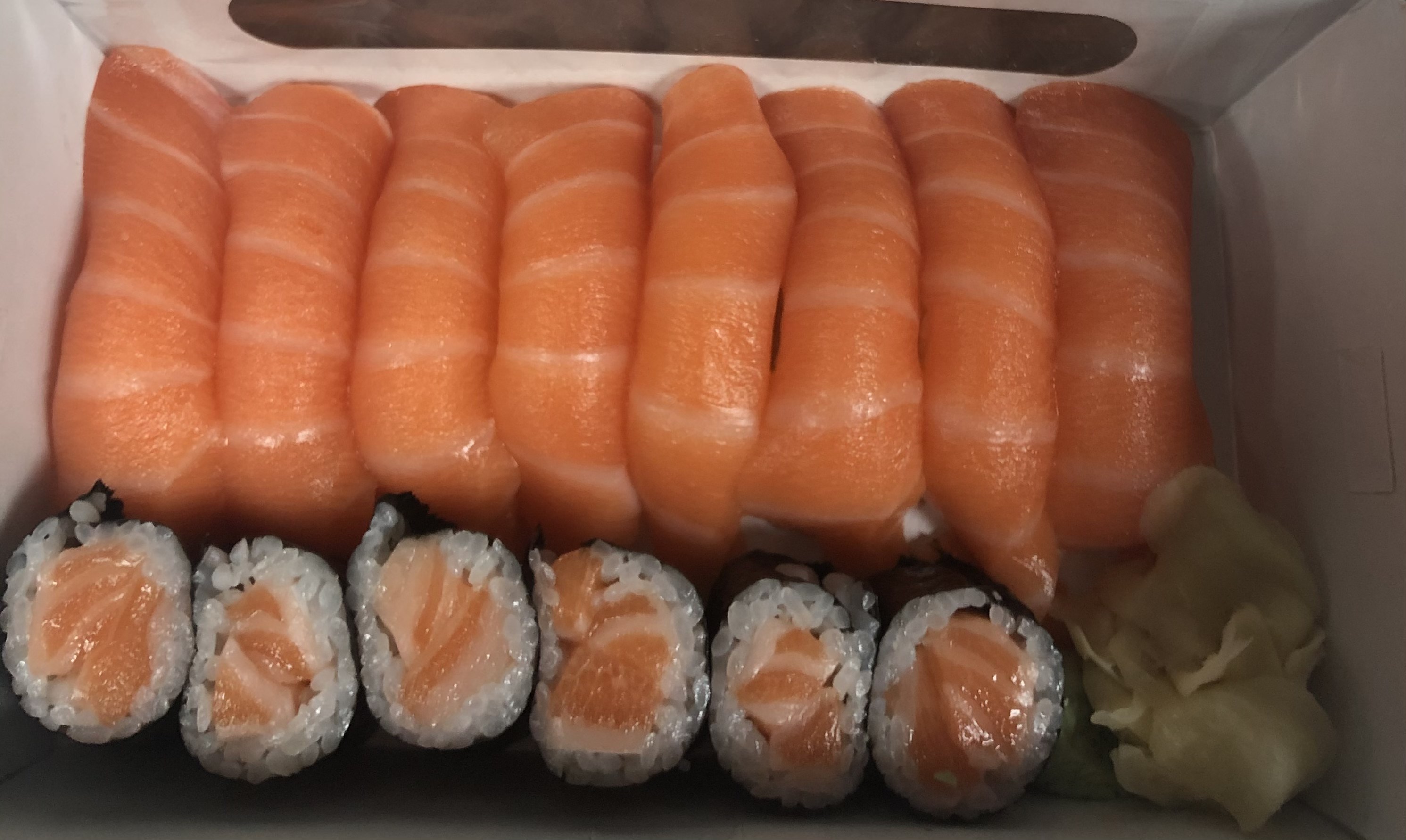 Order All Salmon Sushi Platters food online from Shake Shake Crab store, New York on bringmethat.com