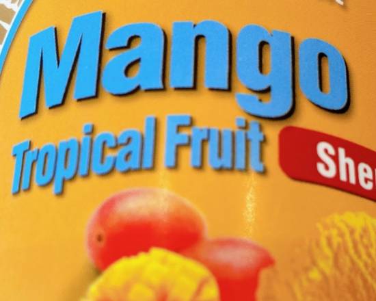 Order Mango Tropical Fruit Sorbet food online from Sumuji Cafe store, Newark on bringmethat.com