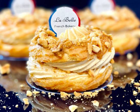 Order Paris brest (frozen) food online from La Belle French Bakery store, Thornton on bringmethat.com