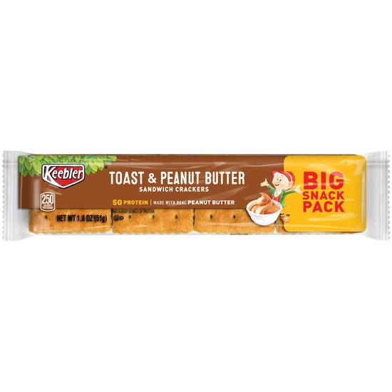 Order Kellogg's Klg Cracker Packs Toast & Peanut Butter food online from Exxon Food Mart store, Port Huron on bringmethat.com