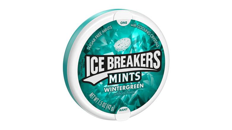 Order Ice Breakers Wintergreen Sugar Free Mint Candy food online from Route 7 Food Mart store, Norwalk on bringmethat.com