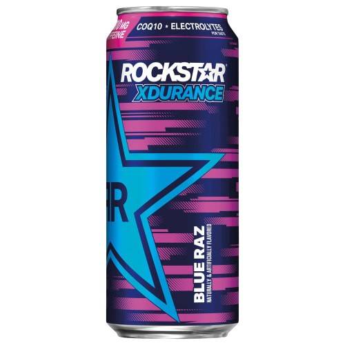 Order Rockstar · Xdurance Blue Raz Energy Drink (16 fl oz) food online from Mesa Liquor store, Mesa on bringmethat.com