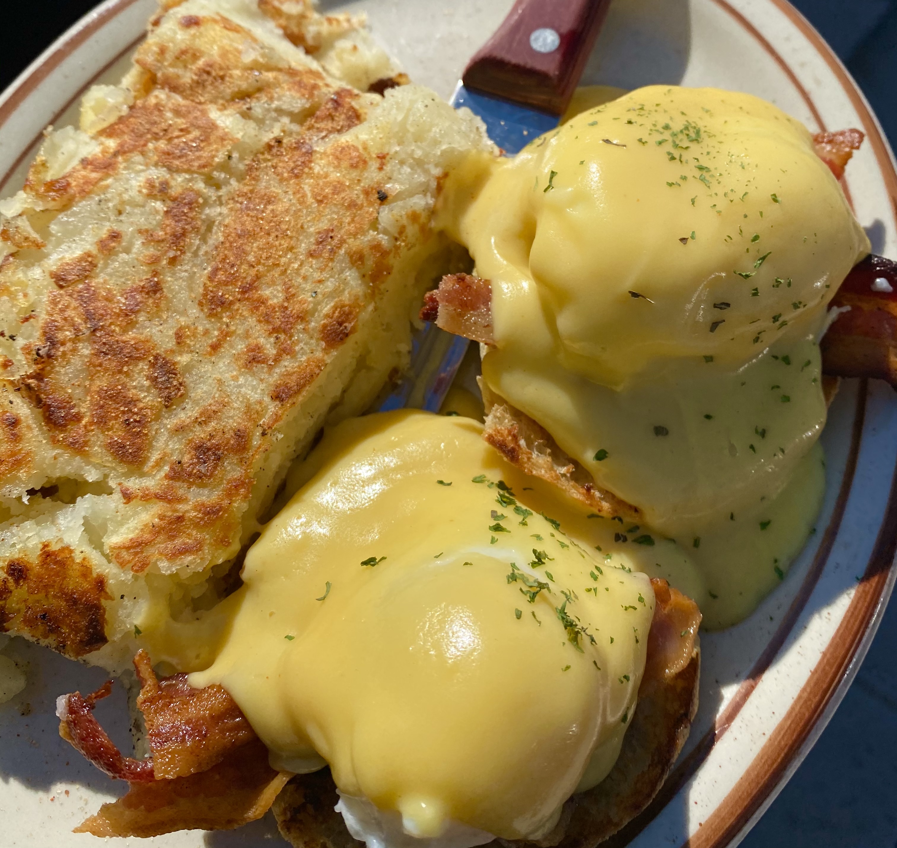 Order Bacon Benedict food online from Eat'n Park store, Burbank on bringmethat.com