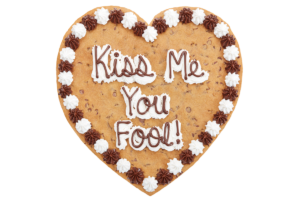 Order Kiss Me You Fool Cookie Cake food online from American Deli on Broad St. store, Athens on bringmethat.com