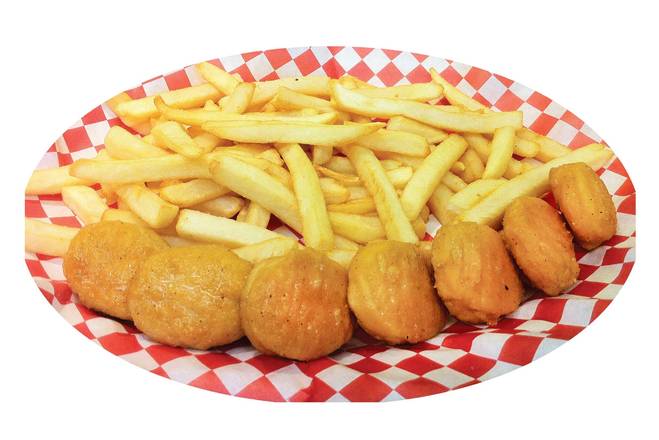 Order Chicken Nuggets Special food online from Angelo 6 Burger store, Upland on bringmethat.com