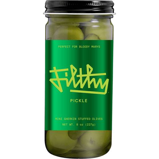 Order Filthy Pickle Stuffed Olives (8 OZ) 119554 food online from Bevmo! store, Lafayette on bringmethat.com