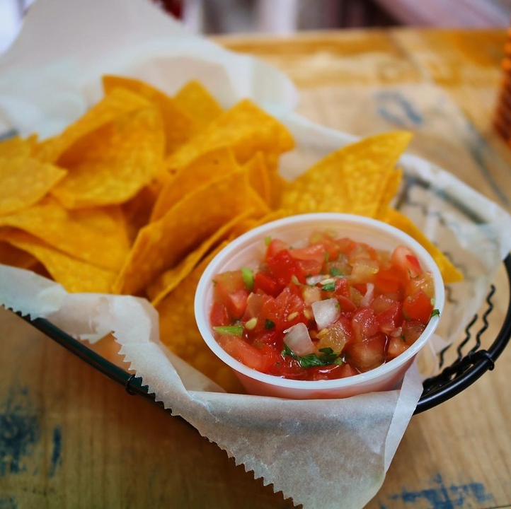 Order Chips & Salsa food online from Mad Dog And Beans store, New York on bringmethat.com
