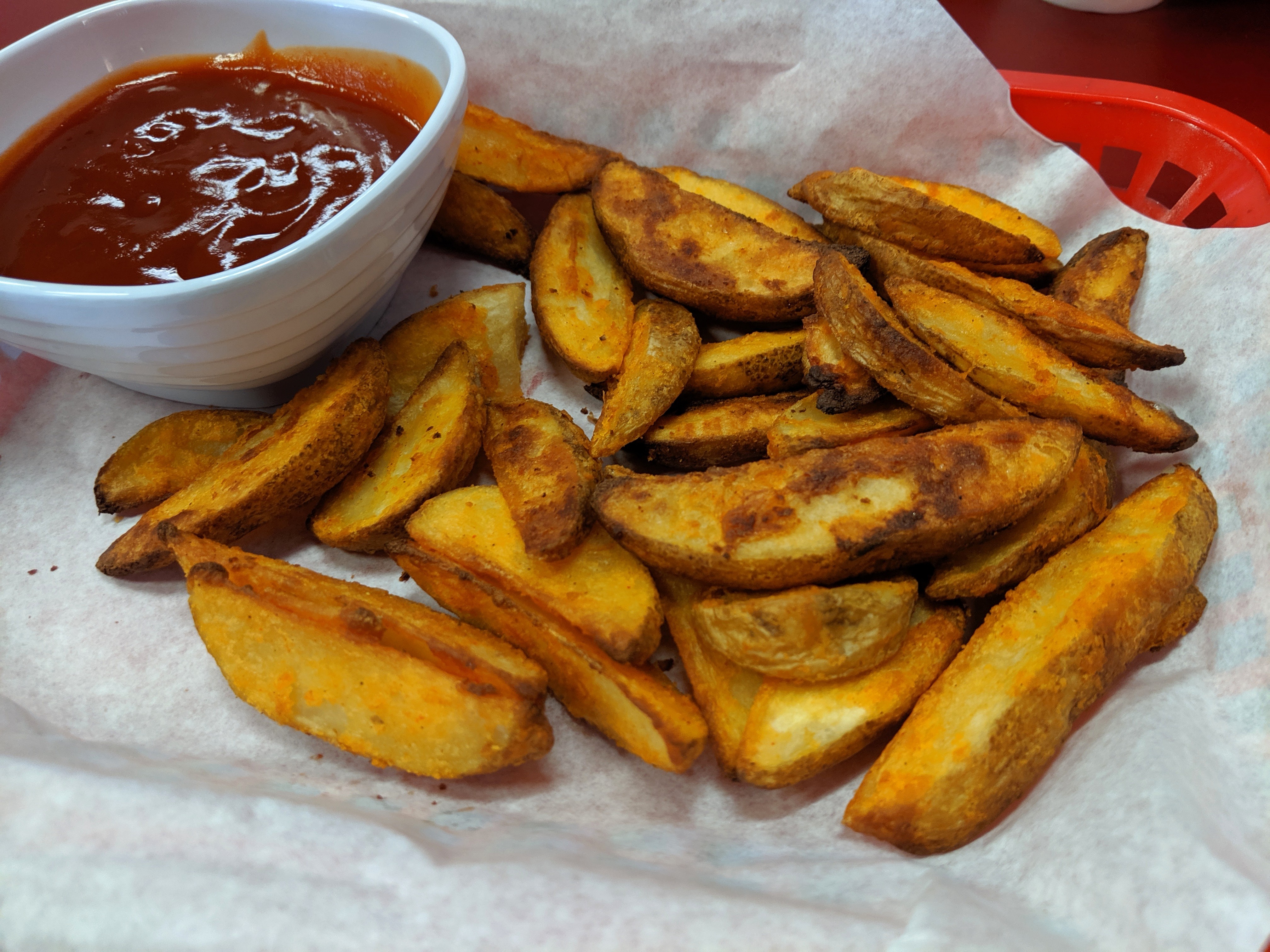 Order Potato Wedges food online from Deli News Pizza store, Long Beach on bringmethat.com