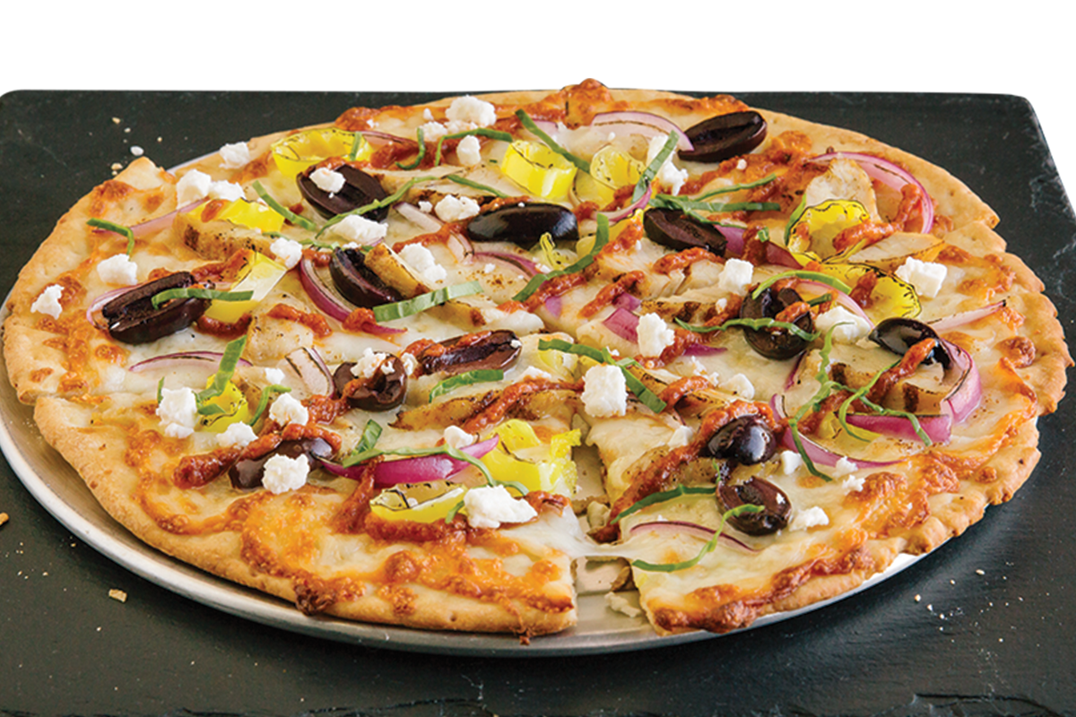 Order Athenian Pie food online from Pie Five Pizza Co. store, South Brunswick Township on bringmethat.com