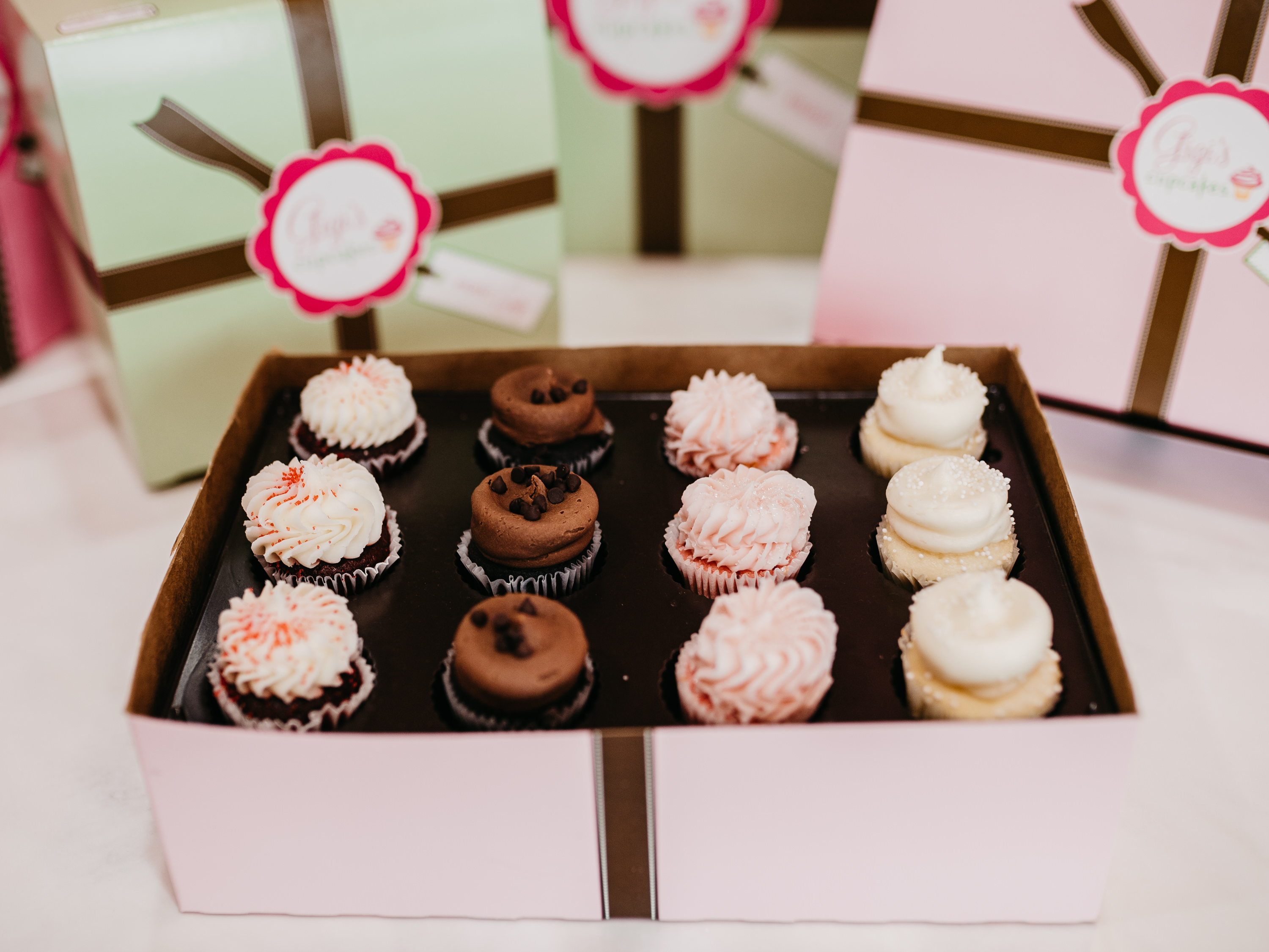 Order Best Sellers Mini Box food online from Gigi Cupcakes store, Granger on bringmethat.com