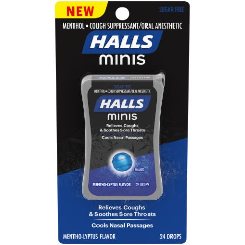 Order Halls Minis Sugar-Free Mentholypts 24 Count food online from 7-Eleven store, Las Vegas on bringmethat.com