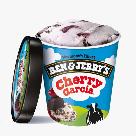 Order Ben & Jerry Ice Cream Cherry Garcia Pint food online from Pal Market store, East Palo Alto on bringmethat.com