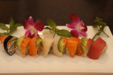 Order Rainbow Roll food online from Bayridge sushi store, Brooklyn on bringmethat.com