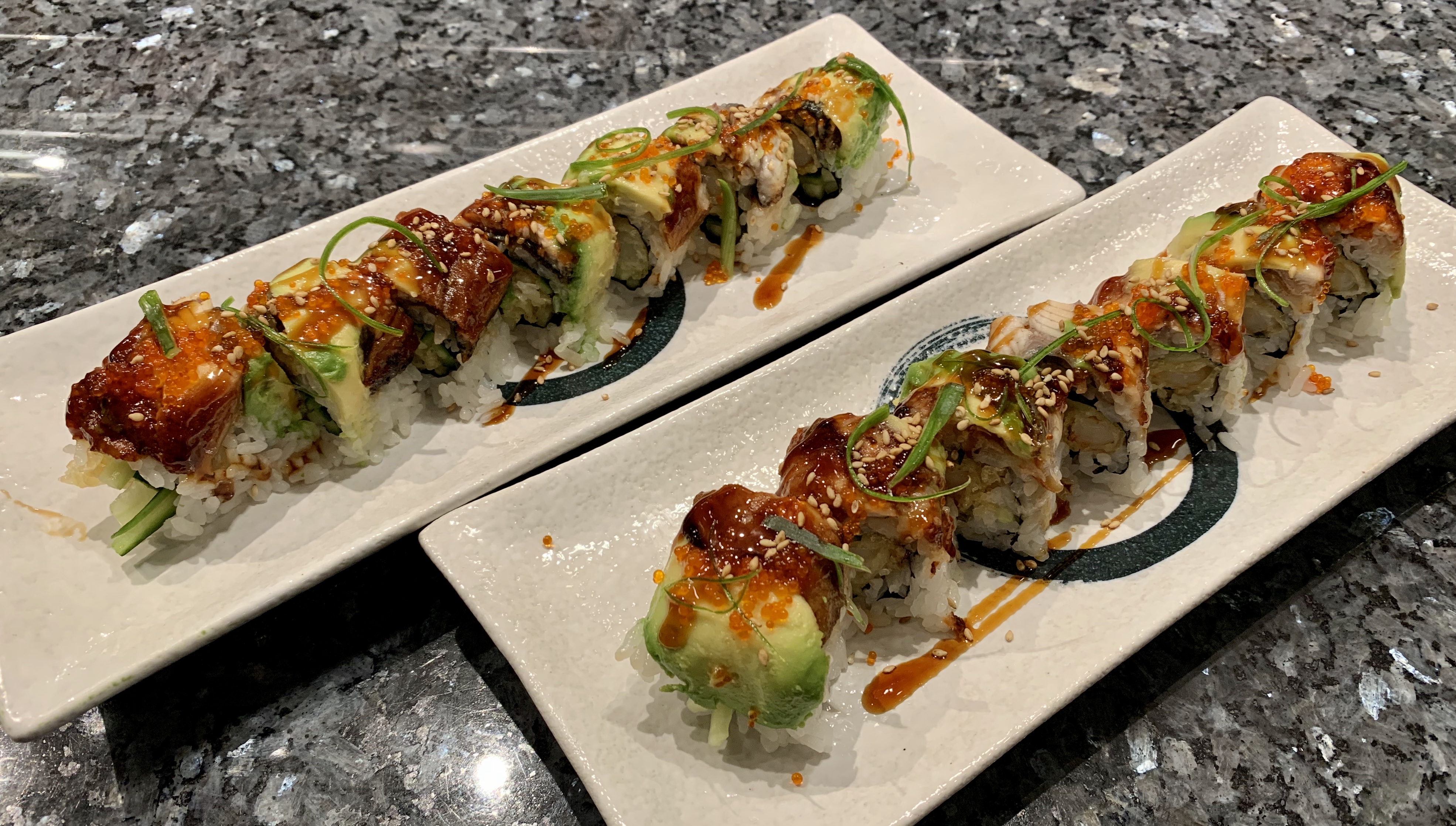 Order R3. Dragon Roll food online from Bashamichi Sushi store, Millbrae on bringmethat.com