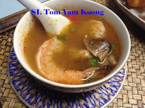 Order S1. Tom Yam Koong food online from Bua Thai Restaurant store, Old Orchard Beach on bringmethat.com