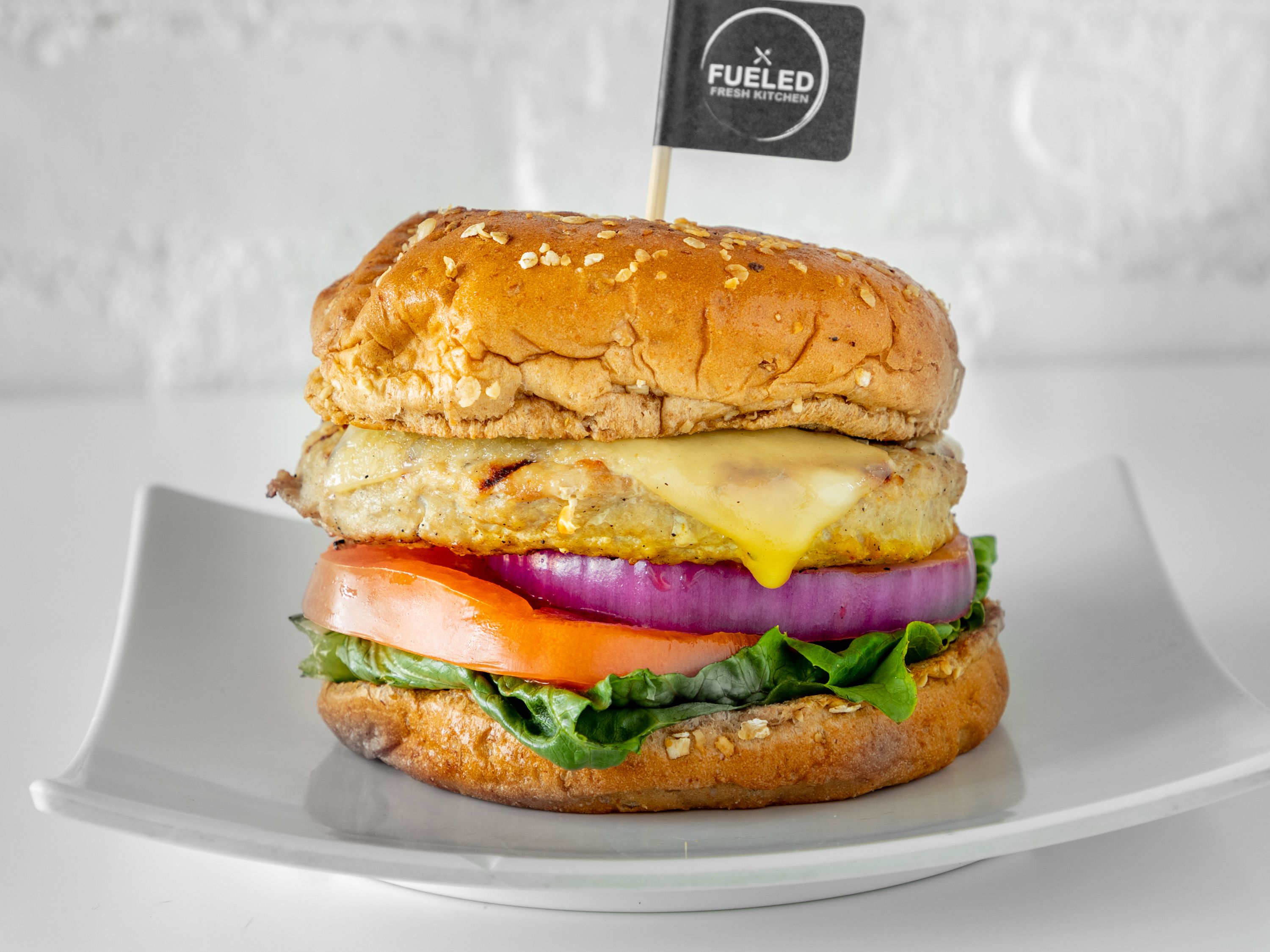 Order Turkey Burger food online from Fueled Fresh Kitchen store, Draper on bringmethat.com