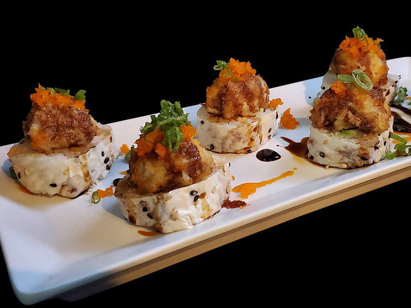 Order Baked Crab Roll food online from Ichiban Sushi & Bar store, Canyon Country on bringmethat.com