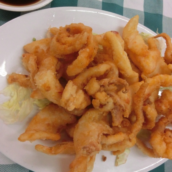 Order 204. Deep Fried Calamari food online from Makli Restaurant store, San Francisco on bringmethat.com