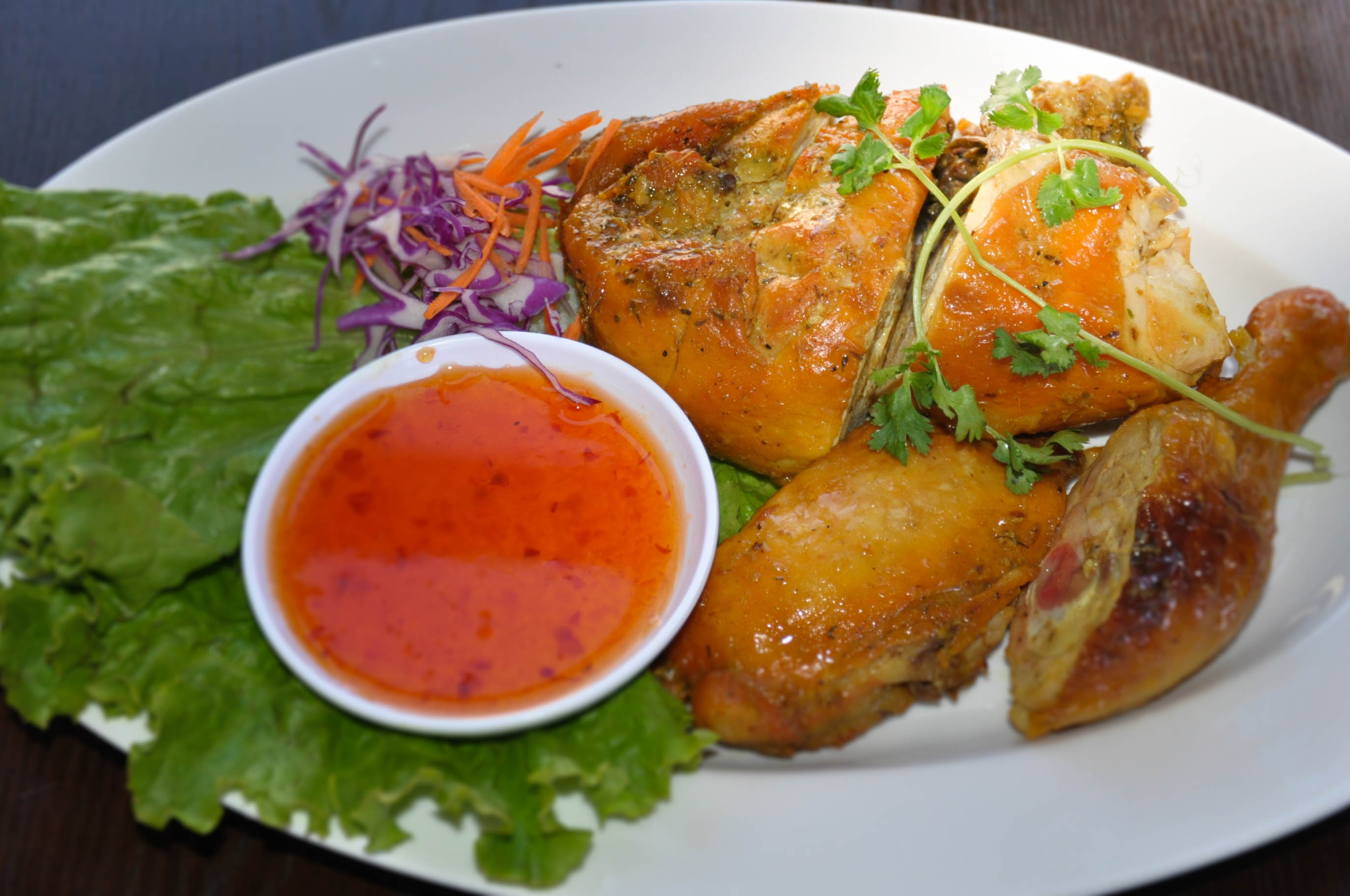 Order Thai BBQ Chicken food online from Ing Doi Thai Kitchen store, Saugus on bringmethat.com