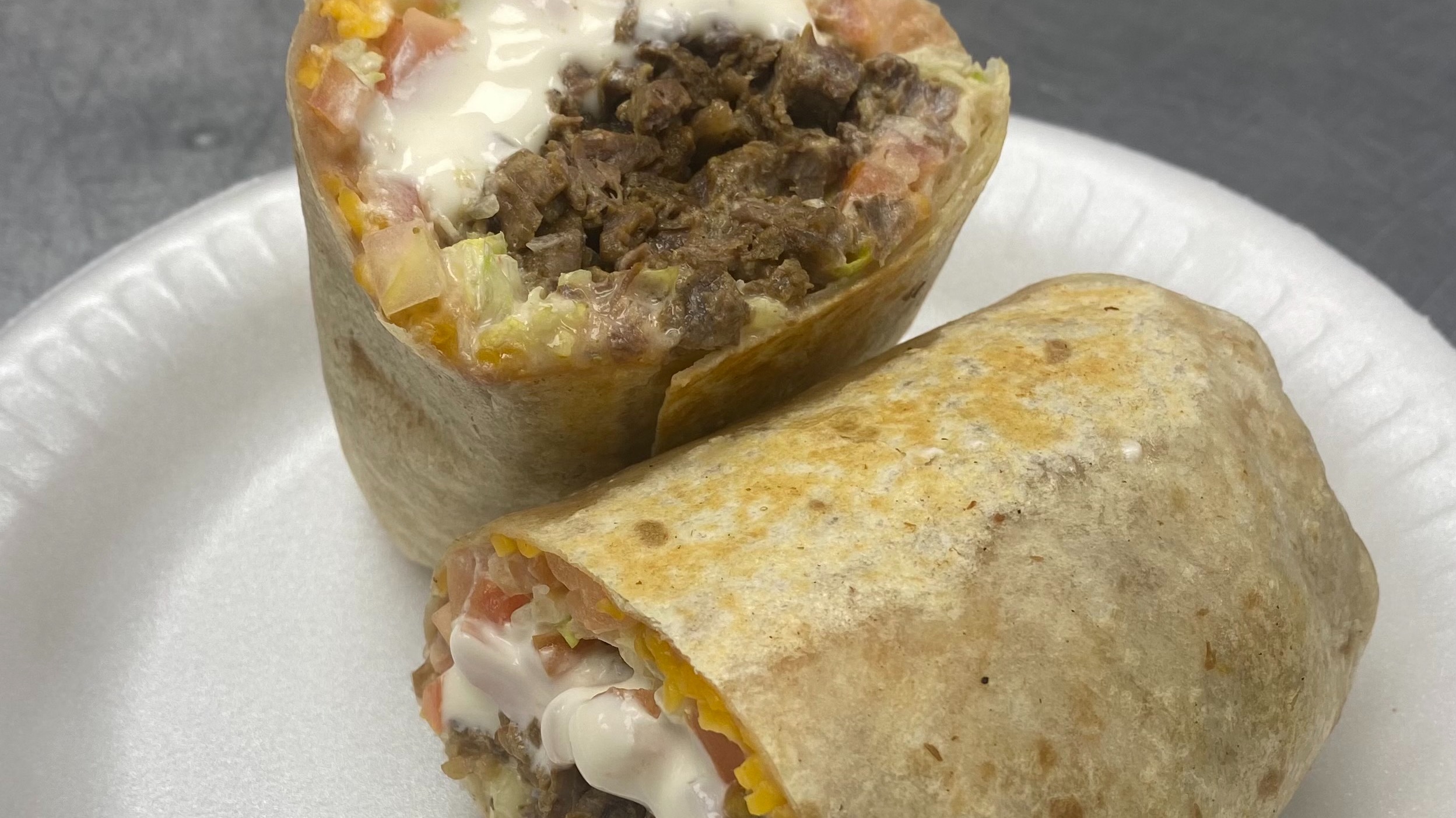 Order Supremo Burrito food online from Durango Taco Shop store, Las Vegas on bringmethat.com