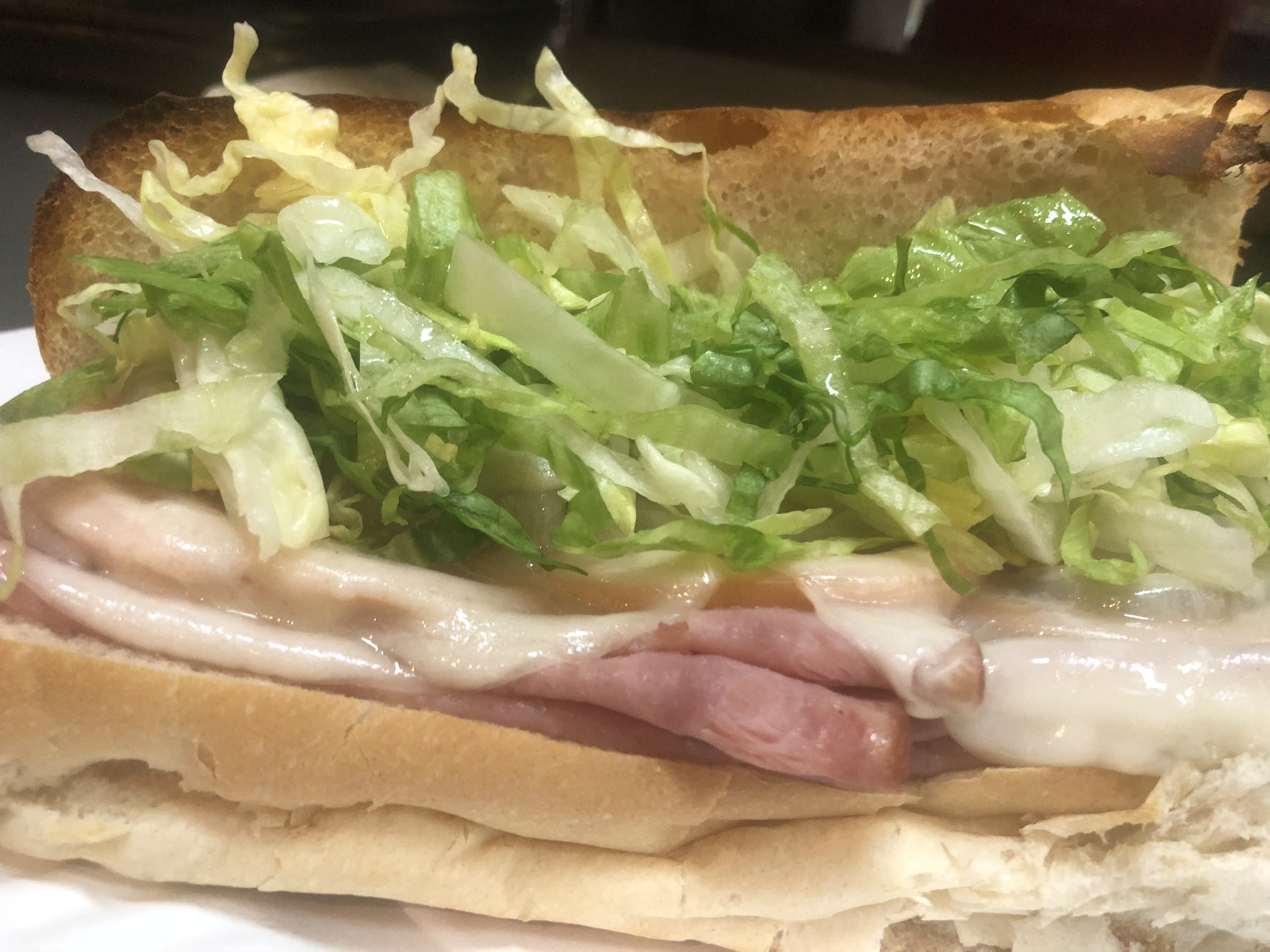 Order Ham and Cheese Grinder food online from Husky Pizza store, Coventry on bringmethat.com
