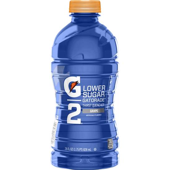Order Gatorade G2 Low Calorie Grape Thirst Quencher food online from Deerings Market store, Traverse City on bringmethat.com