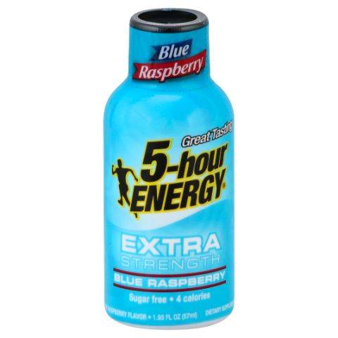 Order 5-Hour Energy Extra Strength Blue Raspberry 2.5oz food online from Speedway store, Lyndora on bringmethat.com