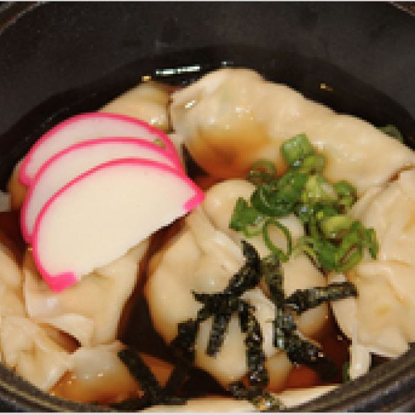 Order Dumpling Soup food online from Sansai Japanese Grill store, Burbank on bringmethat.com