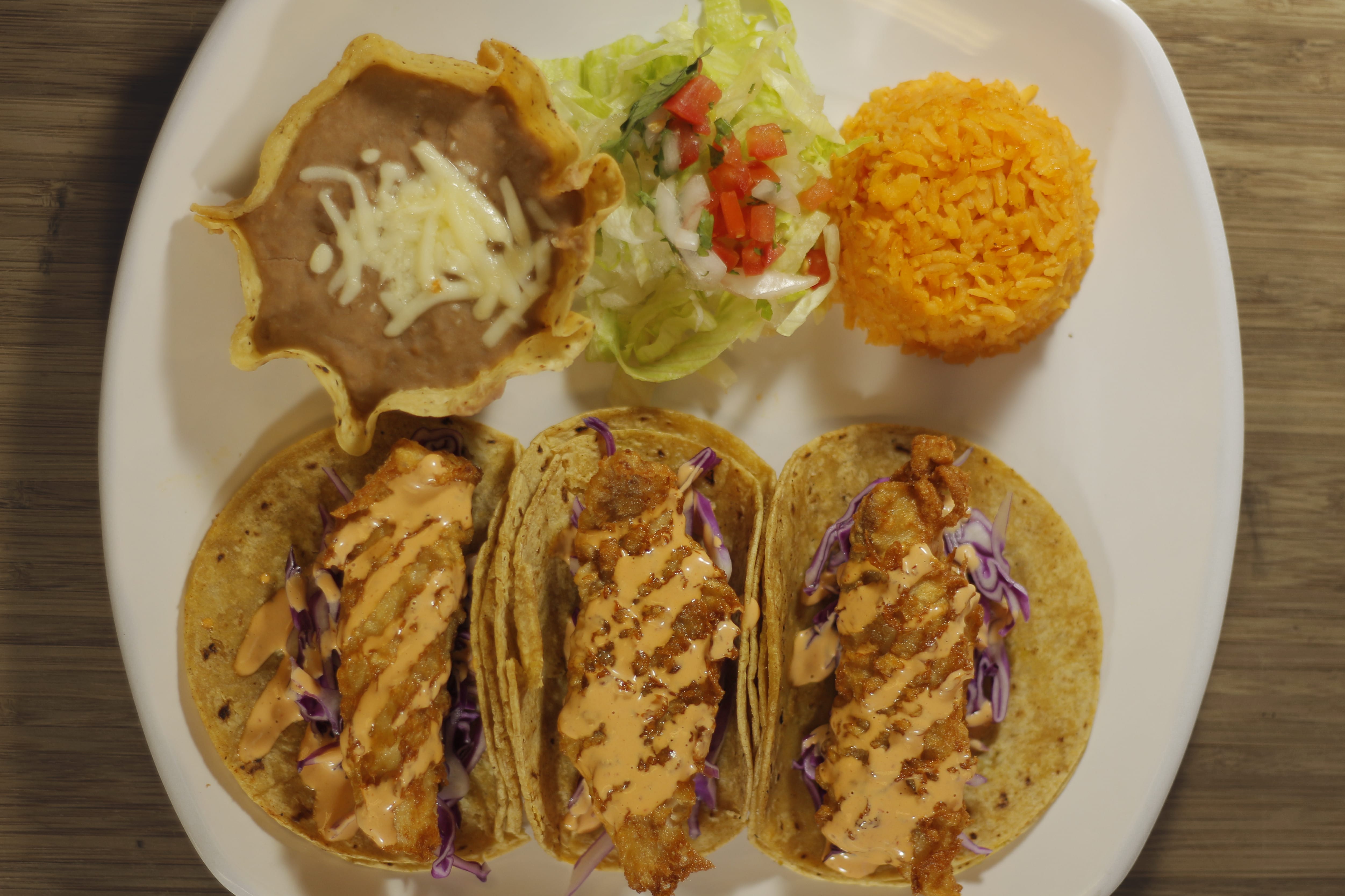 Order Vallarta Taco Dinner food online from Los Arcos Mexican Grill store, Palatine on bringmethat.com