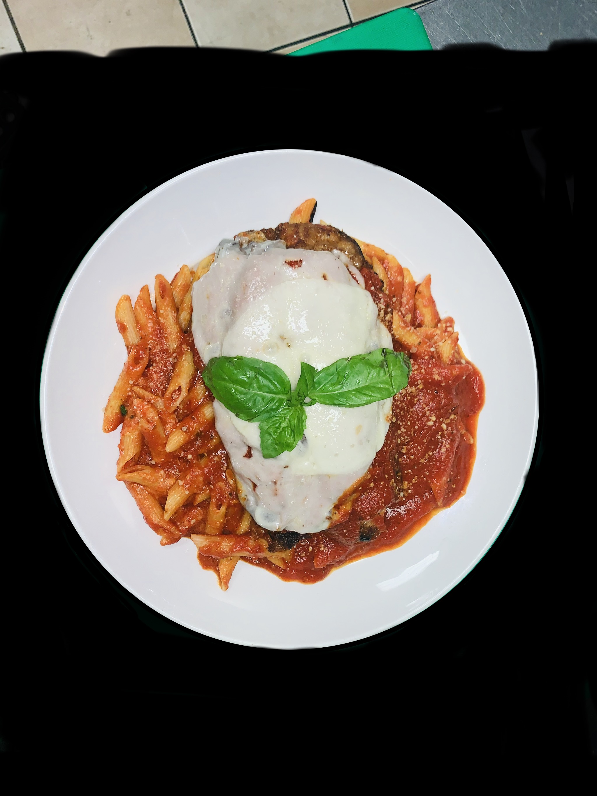 Order Pomodoro Pasta with Eggplant food online from Italian Pizza & Subs store, Jamaica Plain on bringmethat.com