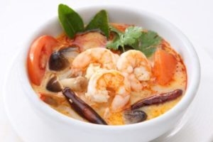 Order Tom Kha Shrimp food online from My Thai Restaurant store, La Habra on bringmethat.com