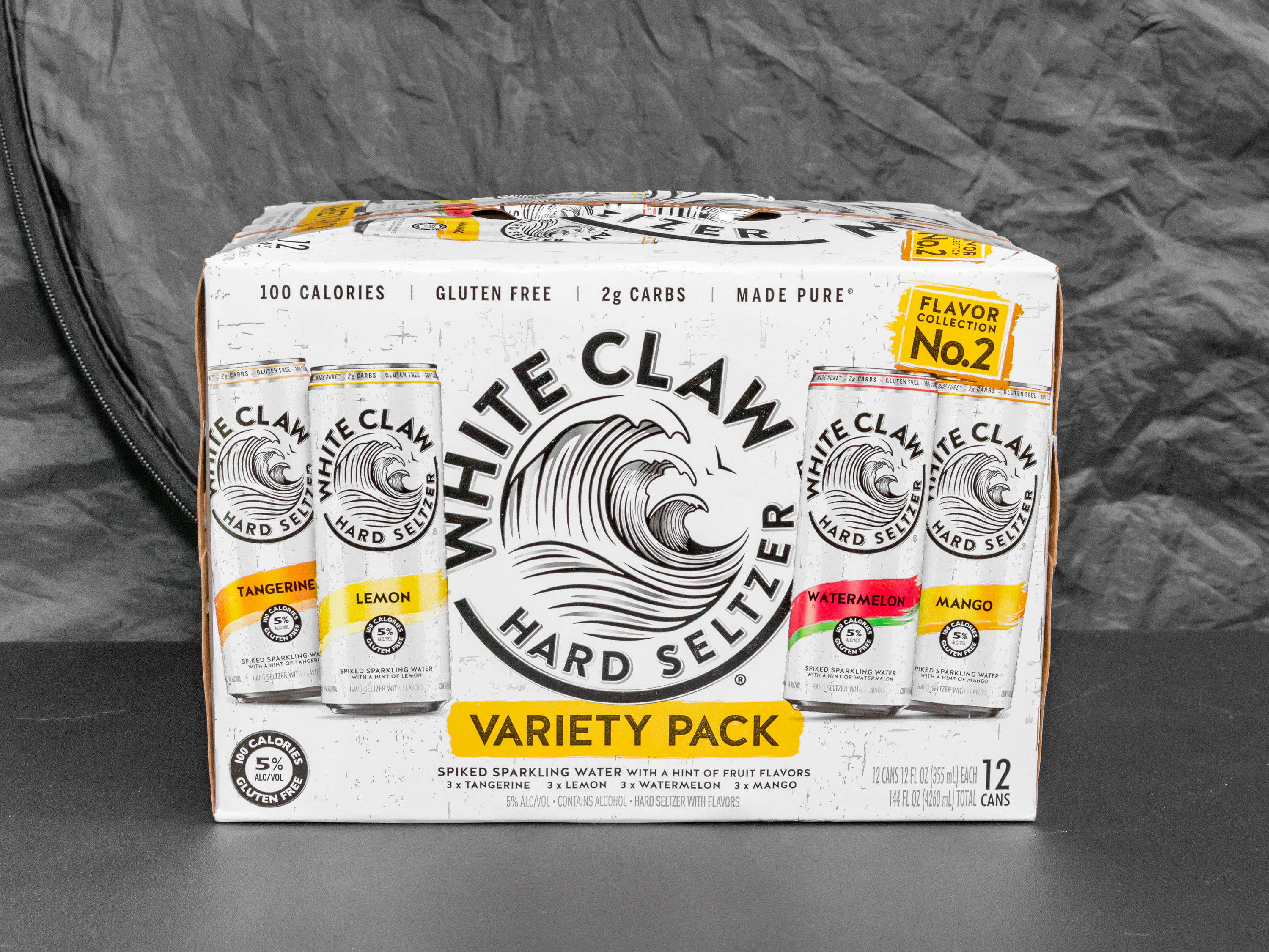 Order White Claw Variety No.2 12oz 12 Pack Hard Seltzer food online from Oakton Liquors store, Des Plaines on bringmethat.com