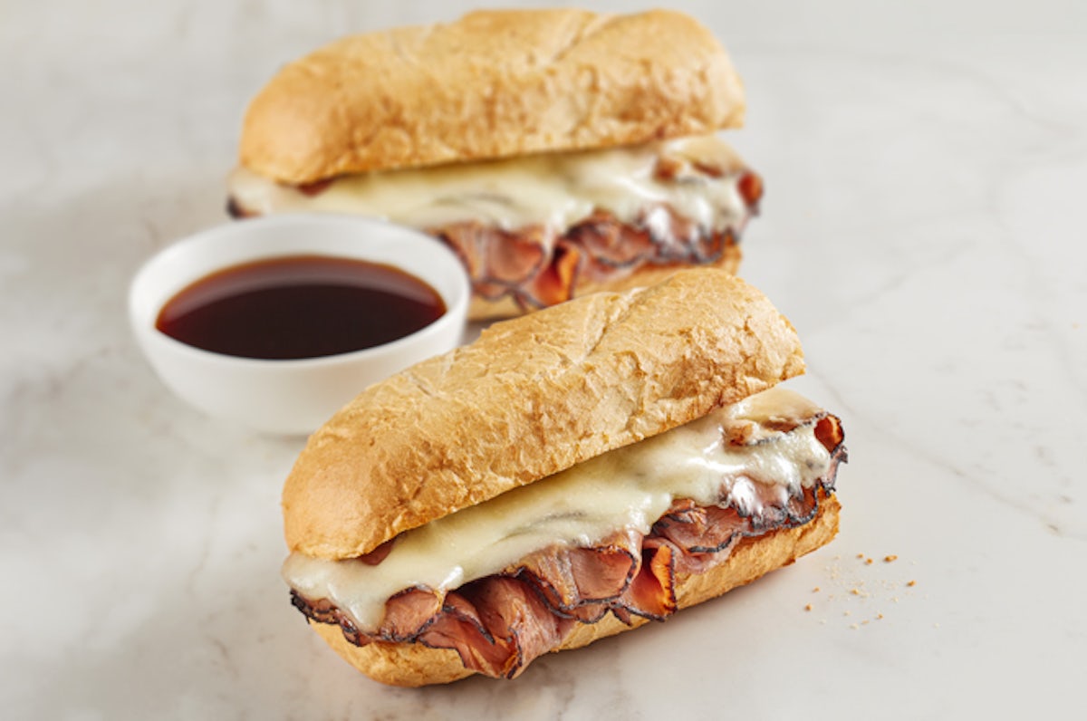 Order French Dip 12" food online from Mcalister's Deli store, Waco on bringmethat.com