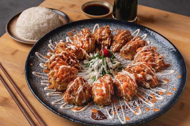 Order Fire Chicken (D) food online from Yama Sushi Roll House store, Virginia Beach on bringmethat.com