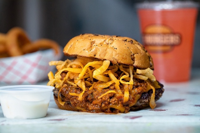 Order Spicy Chilli Burger food online from 30 Burgers store, Somerville on bringmethat.com